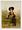 Image 1 - MARCUS STONE-Woman with large hat and muff sits on a green bench