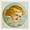 Image 1 - J. SANT-Cherub angel head faces right and looks straight ahead