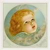 Image 5 - J. SANT-Cherub angel head faces right and looks up