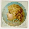 Image 5 - J. SANT-Cherub angel head faces left and looks up