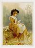Image 1 - MARCUS STONE-Woman sits reading on a rock